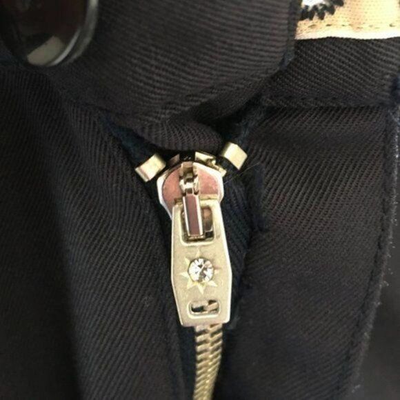 See by Chloe Pants Women's Size 10 Measures 29x30.5 9.25in Rise Gray Wool - Picture 7 of 10